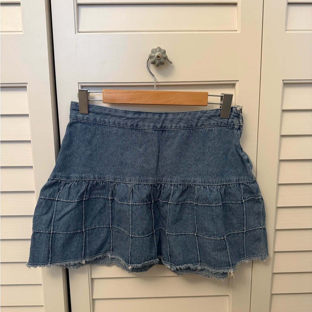 Urban Outfitters BDG Light Blue Denim Skirt